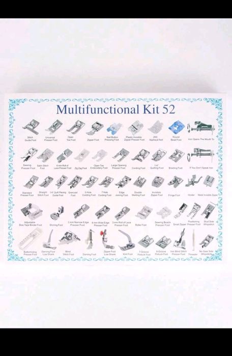 Conjunto liga Máquina de costura multifuncional Máquina de costura