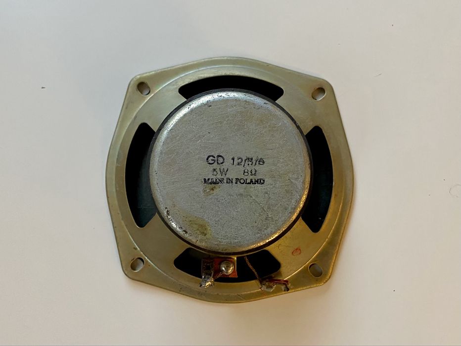 Głośnik Tonsil GD 12/5/6 5W 8 ohm Unitra – uszkodzony