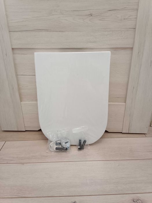 Deska sedesowa wolnoopadająca ROCA GAP Antybakteryjna Wypinana Biała