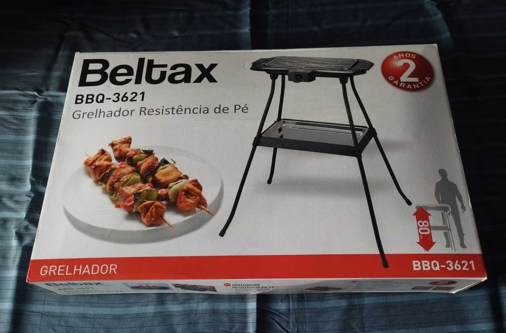Grelhador elétrico marca BELTAX BBQ-3621 (NOVO)