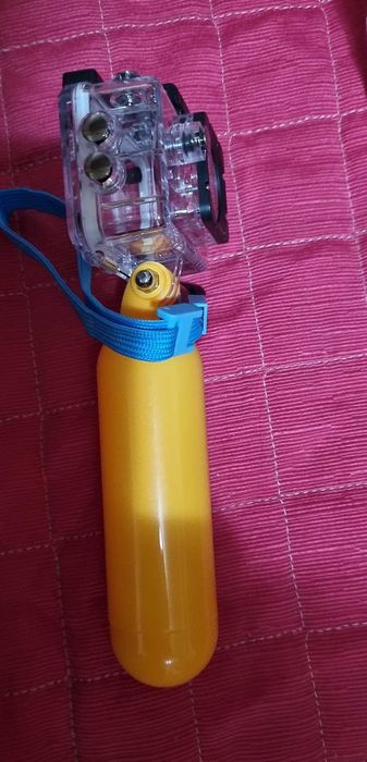 Capa Protetora + bastão flutuante + Alça para câmara desportiva
