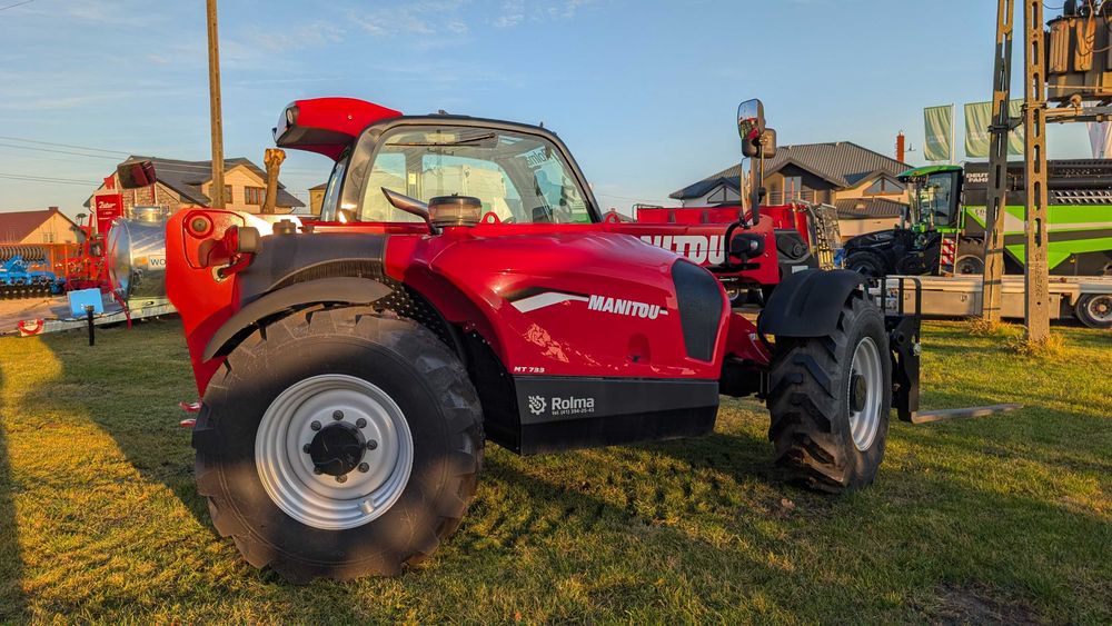 Ładowarka teleskopowa MANITOU MT733 EASY Nowa! KLIMATYZACJA!