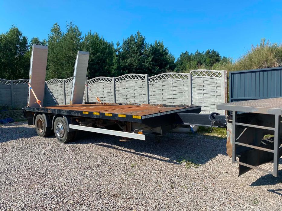 Przyczepa auto- laweta ciężarowa system TRAILER
