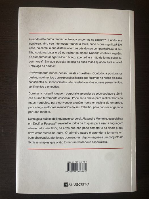 Os segredos que o nosso corpo revela