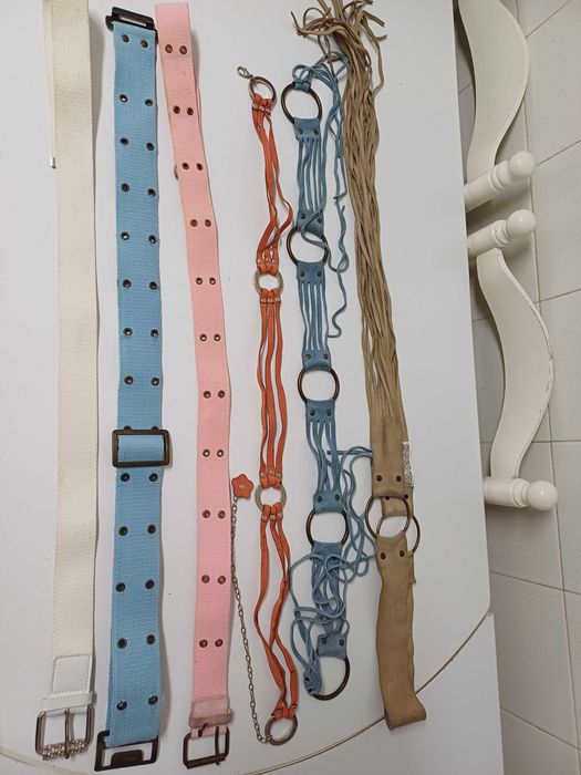 Cintos vários para senhora 6 unidades