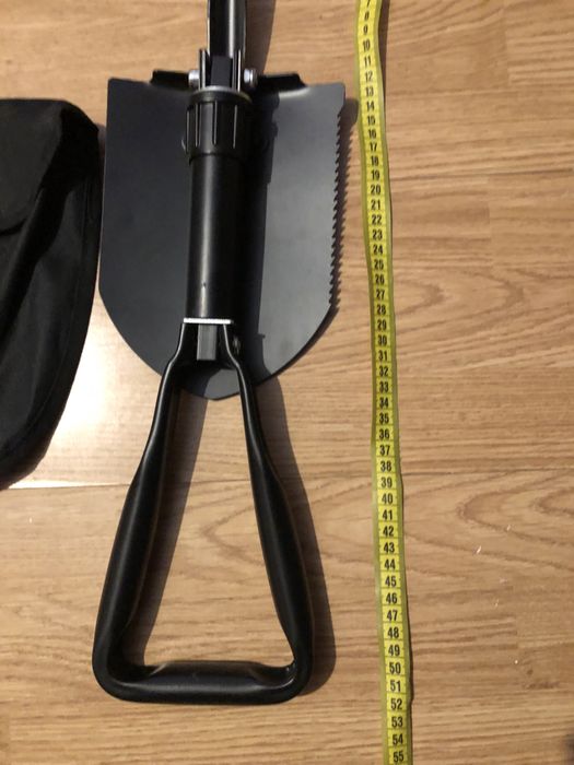 Saperka 3w1 - łopata, kilof, piła + pokrowiec = 2 sztuki