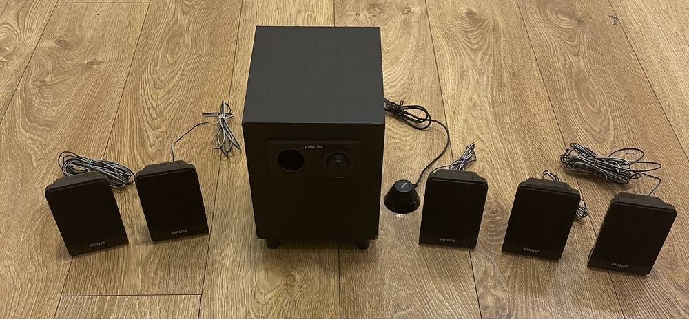 Wzmacniacz Głośniki Multimedialne 5.1 Philips SPA 2602/10