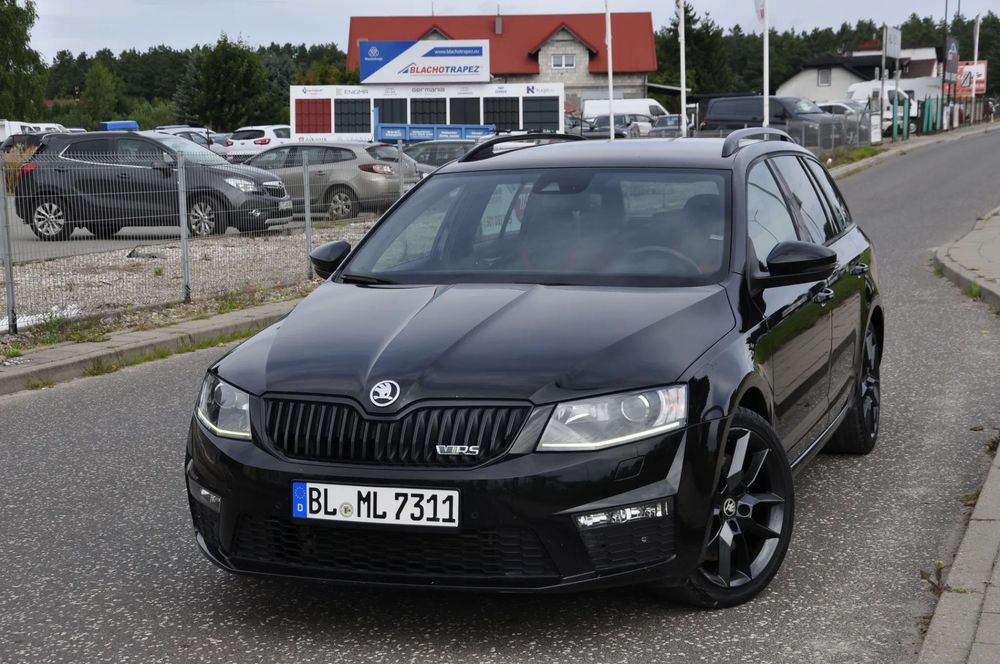 Skoda Octavia VRS 184KM AUTOMAT DSG navi klimatronik alu