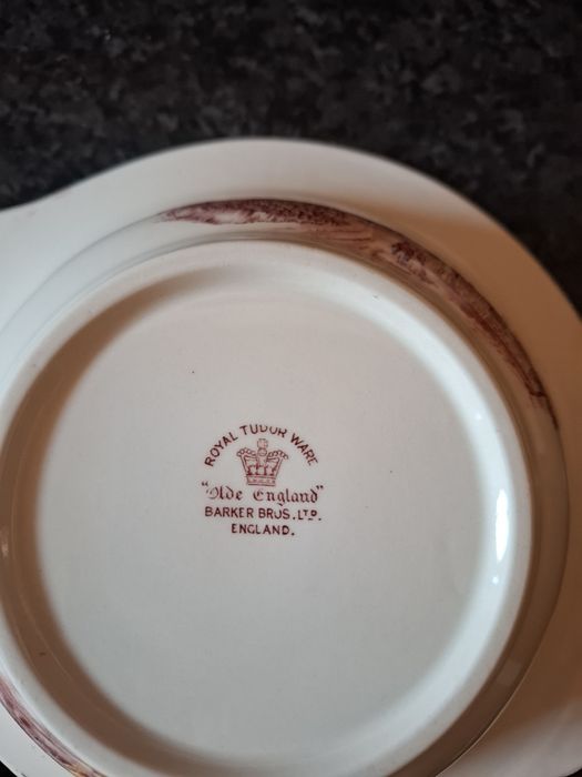 Чайная пара, , тарелка,блюдо, супница, винтаж Англия