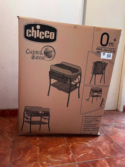 Banheira e muda-fraldas Chicco