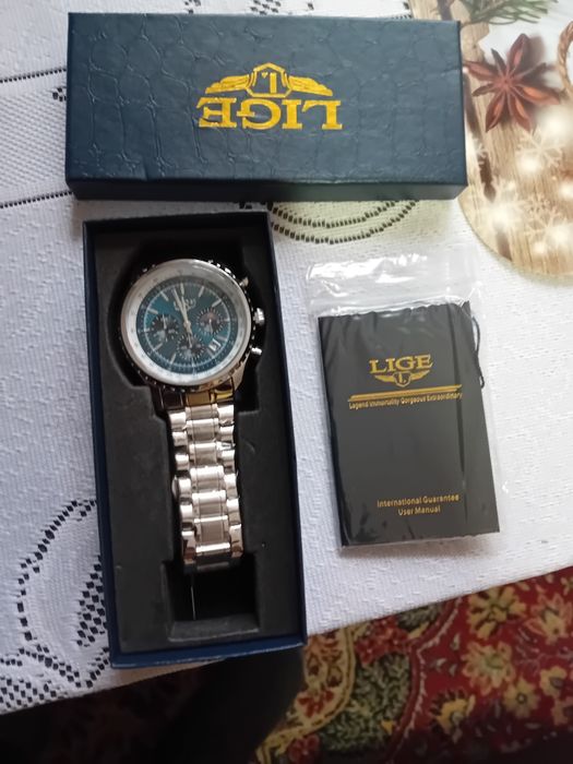 Zegarek LIGE chronograf
