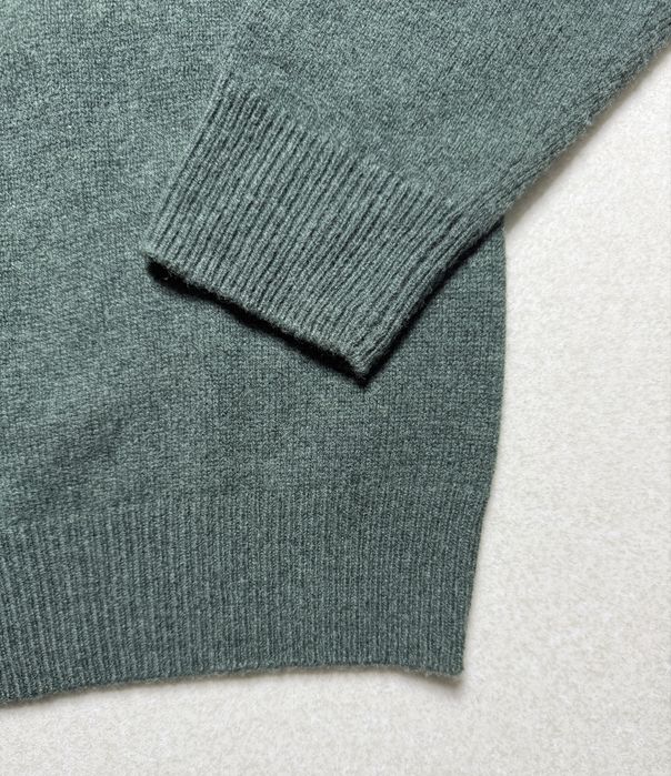 Sweter wełniany zielony męski Hackett London r. M