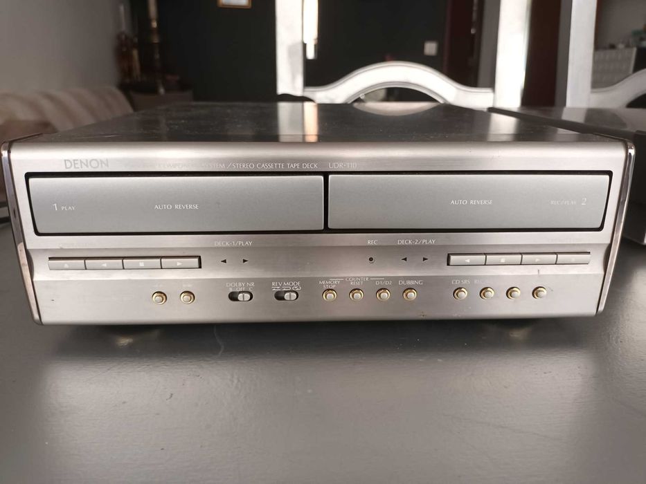 Aparelhagem Modular Denon D-110(Amplificador, Cd, Rádio, 2 Cassettes)