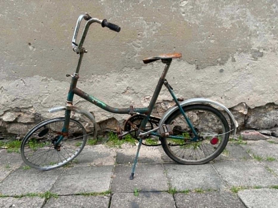 Stary rower składany MMB3 Bocian