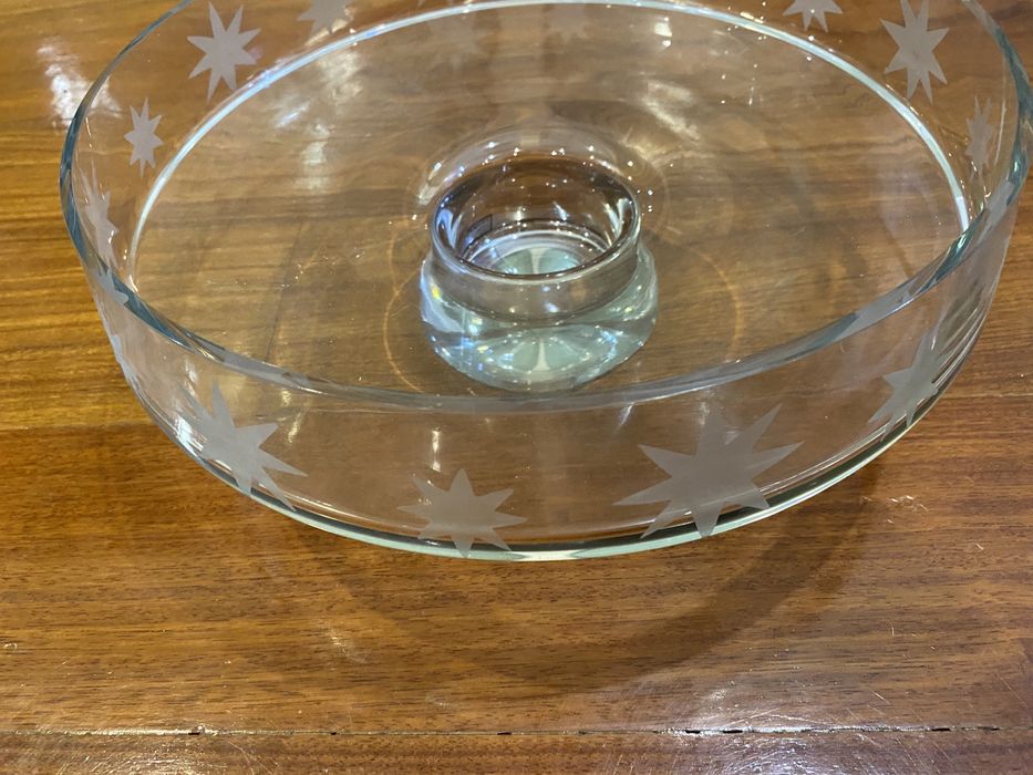 Taça em vidro NOVA