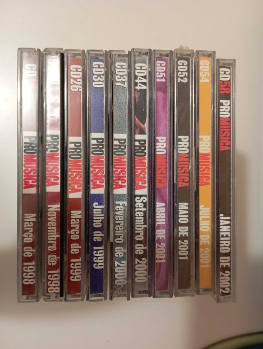 10 CDs Complilações PROMÚSICA