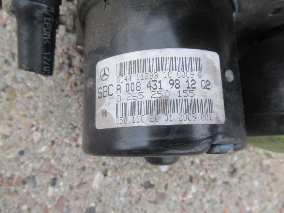 mercedes W211 pompa SBC sprawdzona MAŁY PRZEBIEG