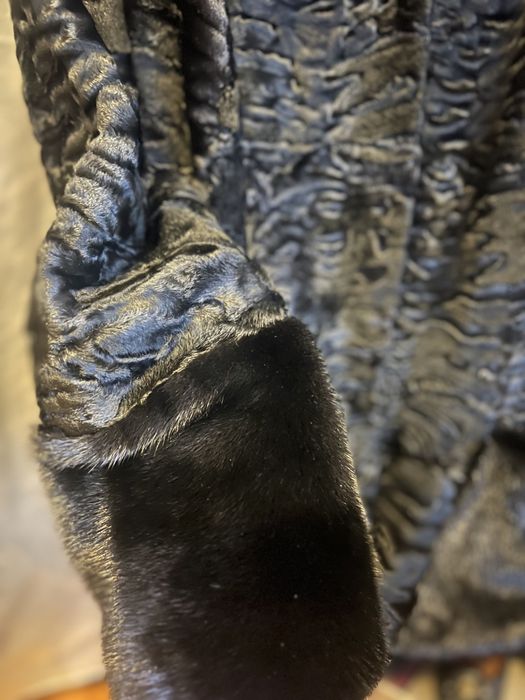 Шуба Італія норка каракульча