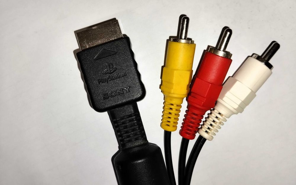 Cabo AV Original SONY para PS1, PS2 e PS3 em Muito Bom estado.
