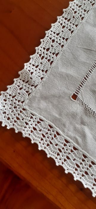 Dois Belos Panos Tabuleiro Linho