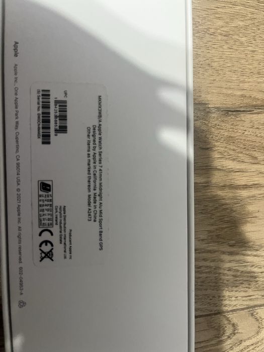 Apple Watch Series 7 41 mm Midnight