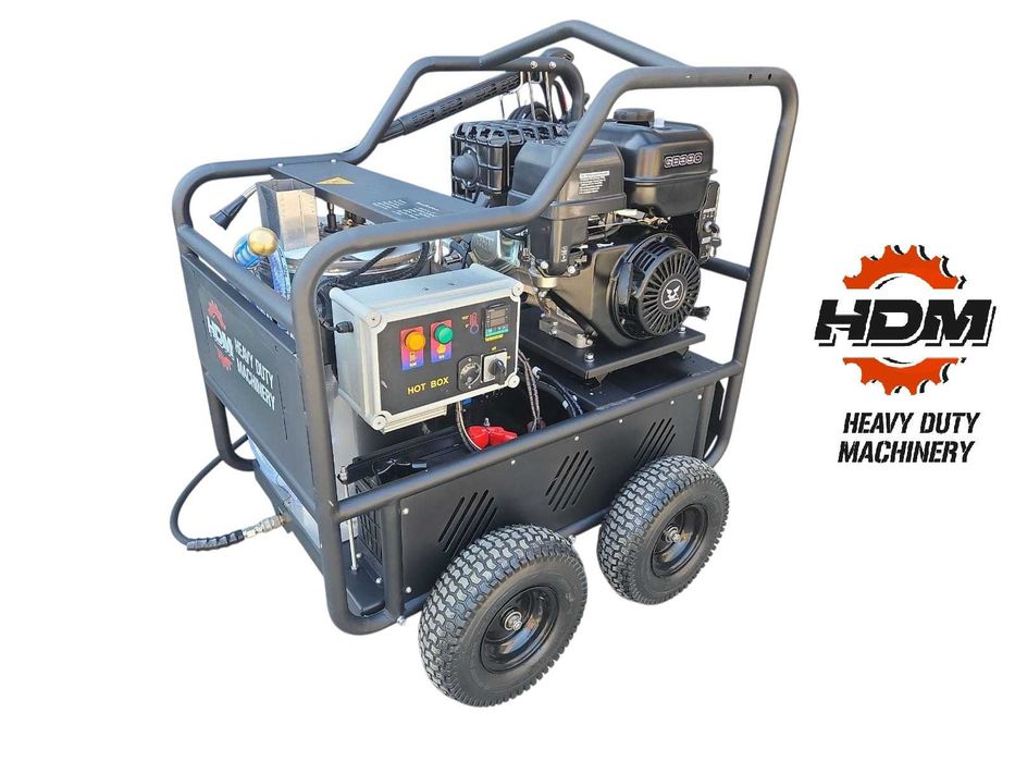 Myjka HDM 250 bar 15 L/Min spalinowa ciepła woda silnik Zongshen 12KM