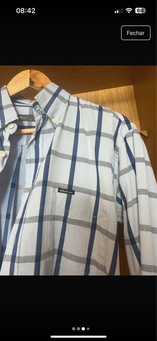 camisa xadrez tiffosi