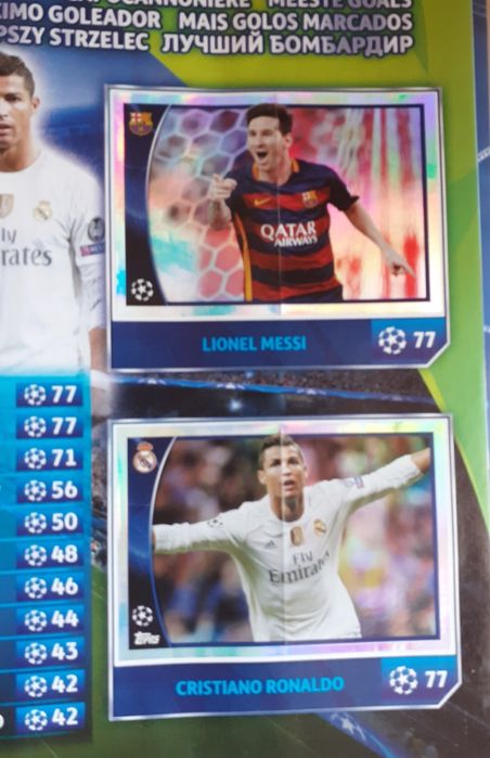 Caderneta Completa Topps | Uefa Champions League 2015-2016