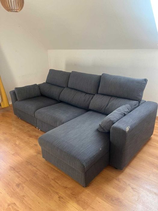IKEA ESKILSTUNA - sofa 3-osobowa z 3 szezlongami, funkcja spania