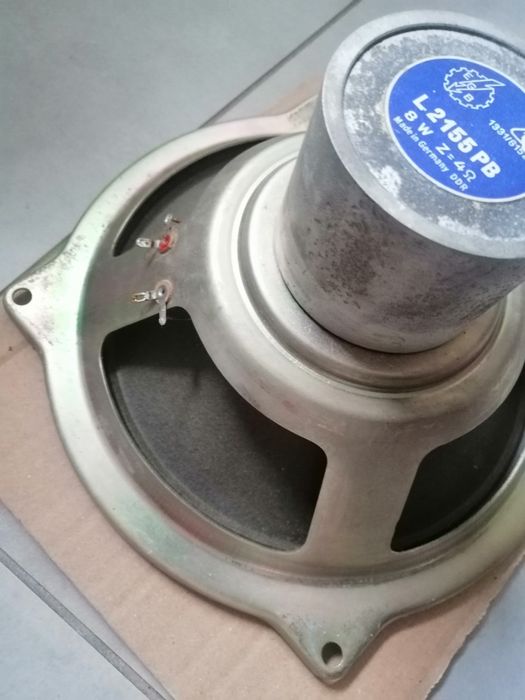 Głośnik gitarowy, szerokopasmowy RFT 25 cm alnico