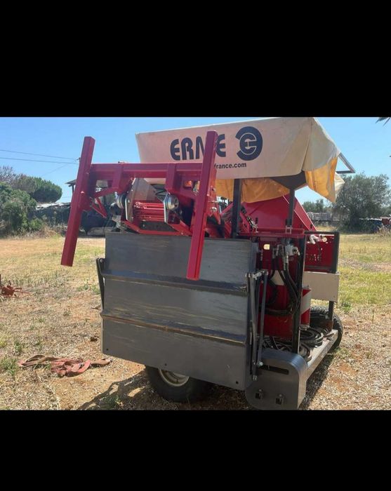 Máquina de recolha de alhos