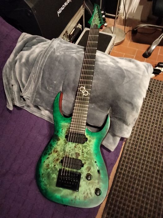 Guitarra 7 cordas Solar S1.7LB