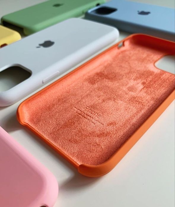 Чехол Silicone Case iPhone с открытым низом