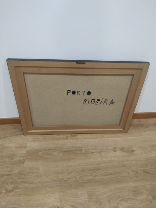 Tela pintada a mão a óleo