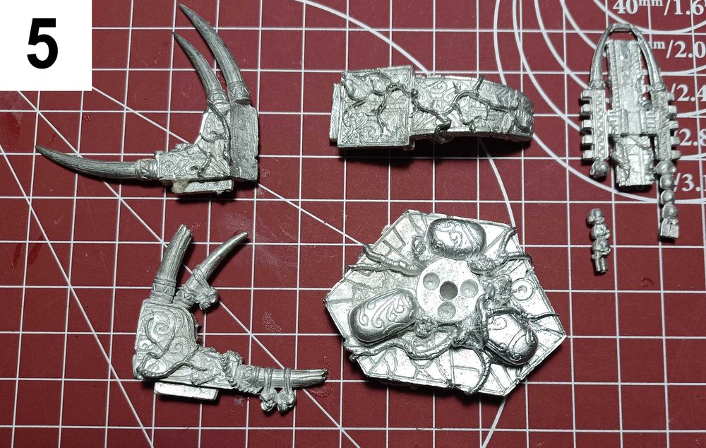 Warhammer Fantasy Lizardmen dużo metalowych bitsów/części figurek