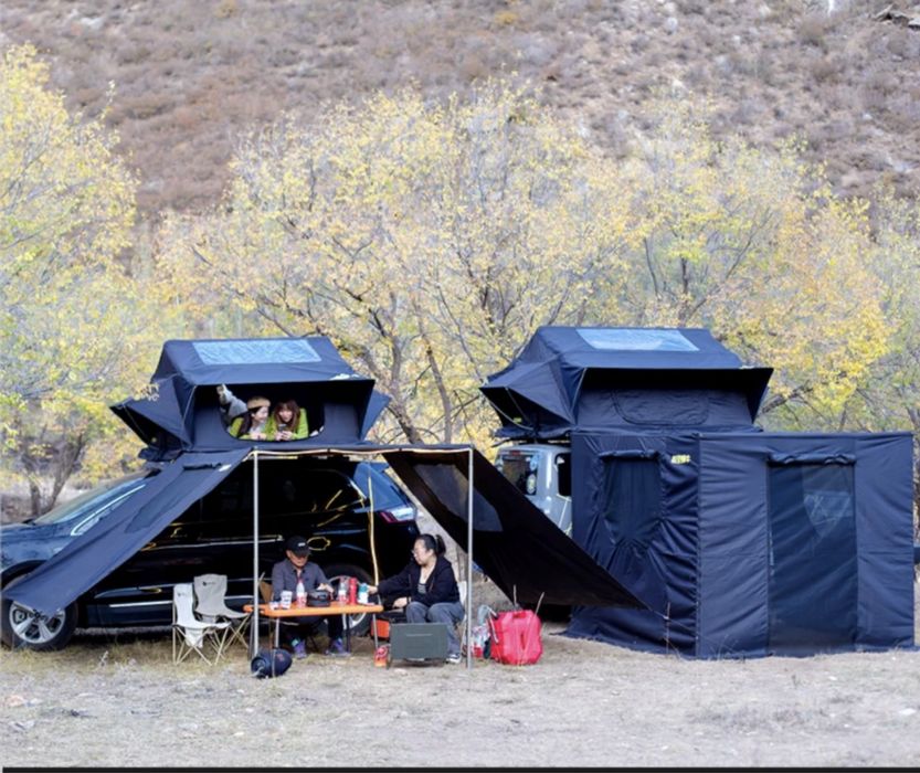 Tenda de tejadilho  4 pessoas