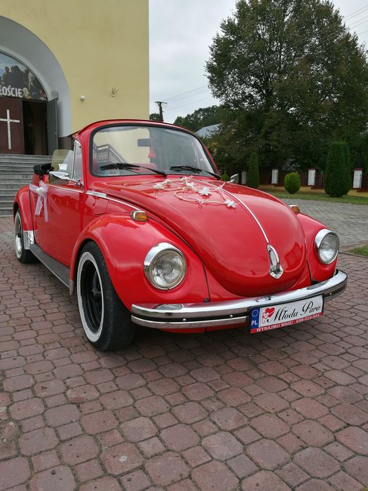 Garbus Cabrio auto do ślubu