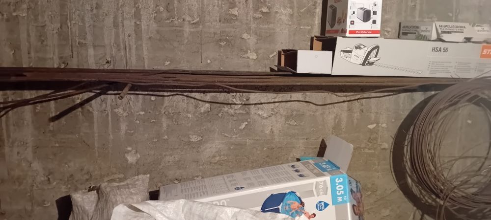 Prety stalowe okrągłe i kwadratowe