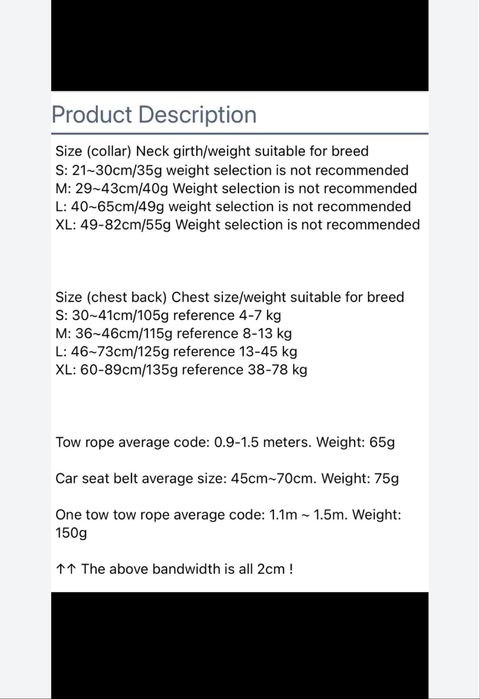 Nowy komplet: szelki + smycz + obroża dla psa S-XL