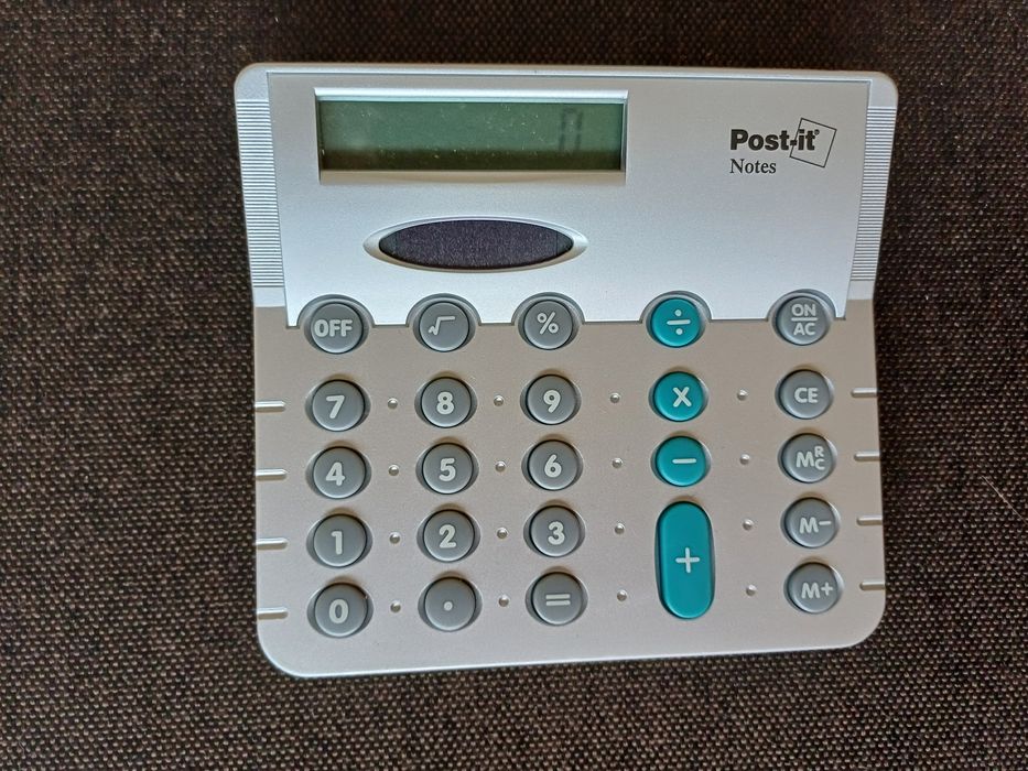 Calculadora eco sem pilhas