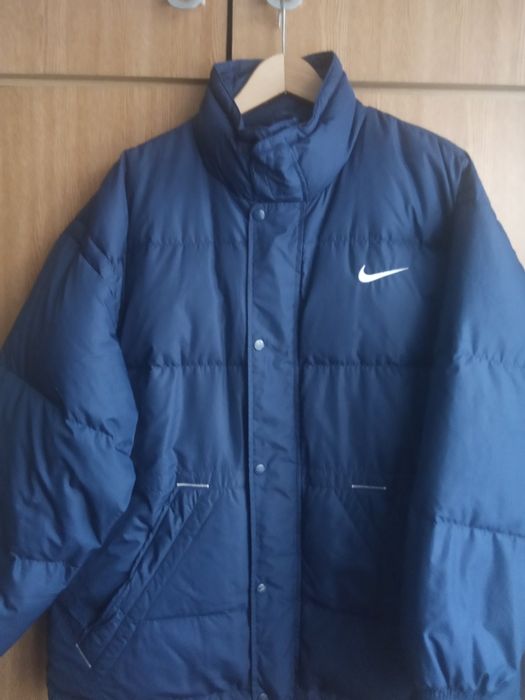 Kurtka Nike męska ocieplana puchowa granat