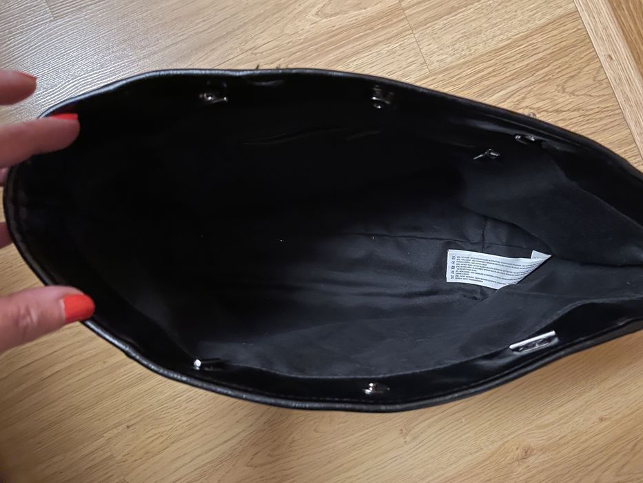 Carteira preta Sfera