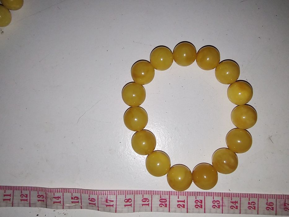 Bransoletka bursztyn baltycki