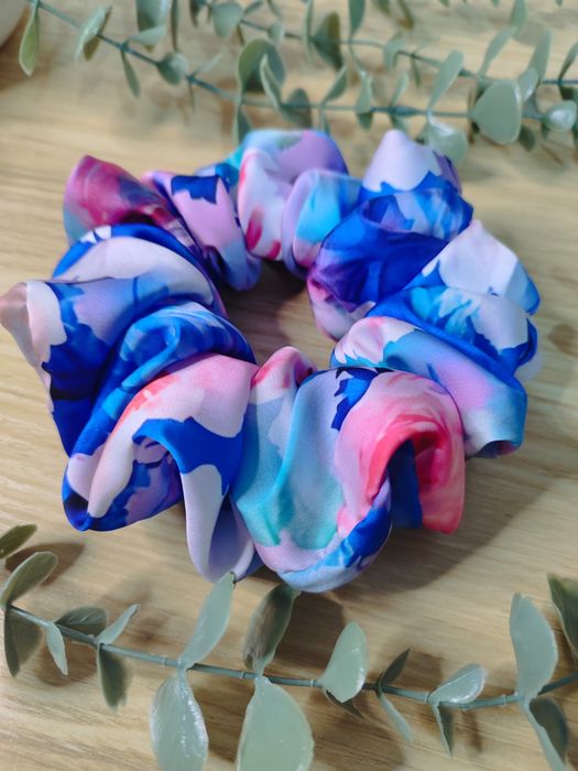 Scrunchie do włosów Standard Hortensja
