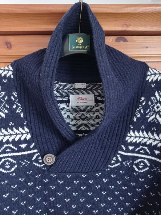 S.Oliver ciepły sweter klasy premium przecena z 399 złotych