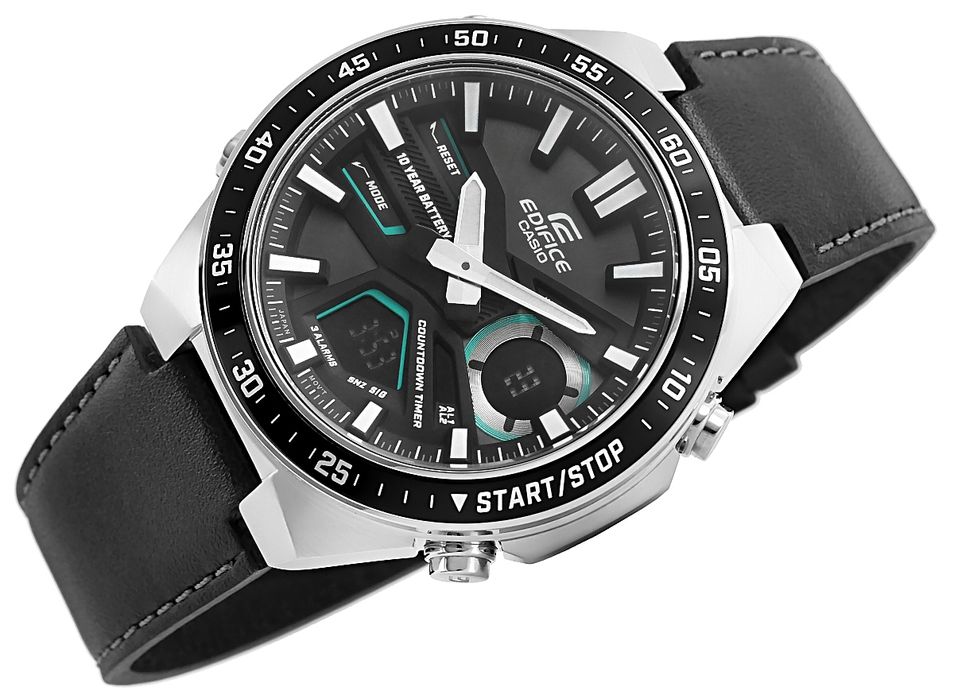zegarek męski casio edifice efv-c110l-1avef + box