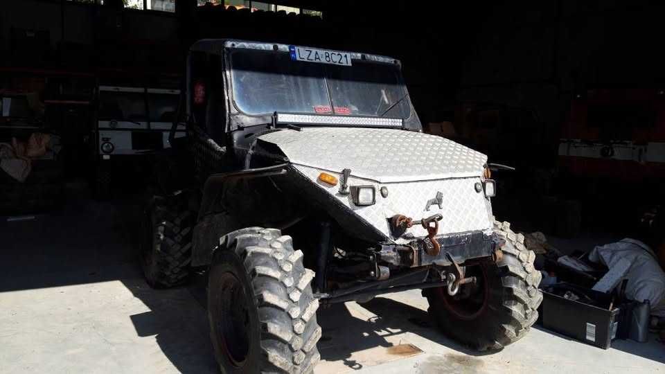 Terenowy gokart zmota 4x4 laplander zwolnice wyciagarka mechaniczna