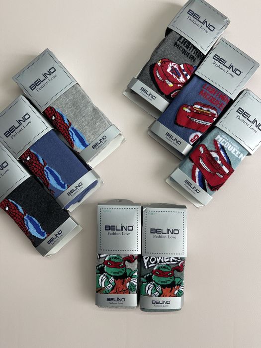 Колготки/шкарпетки демісезонні для хлопчиків 1-6 років