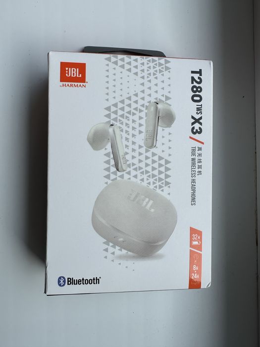 Бездротові навушники JBL T280 TWS X3.Оригінал