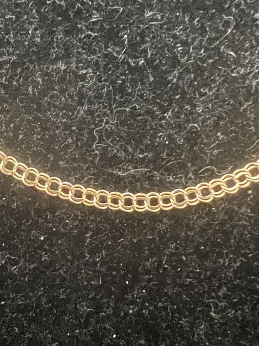 Cudny lancuszek zloto 585